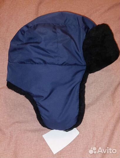 Новая шапка на овчине нарукавники в подарок