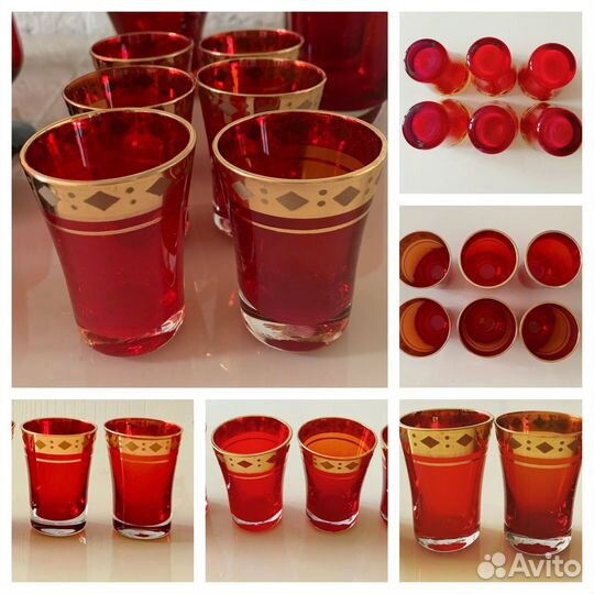 Рубиновое стекло СССР