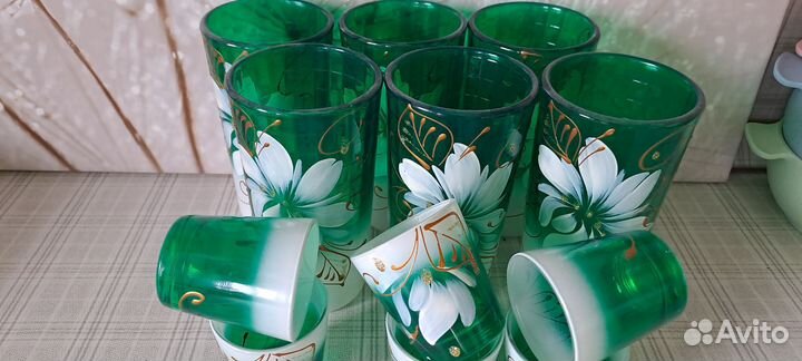 Набор стаканов и стопок