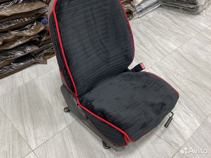 Накидки на автомобильные сидения велюр полостый