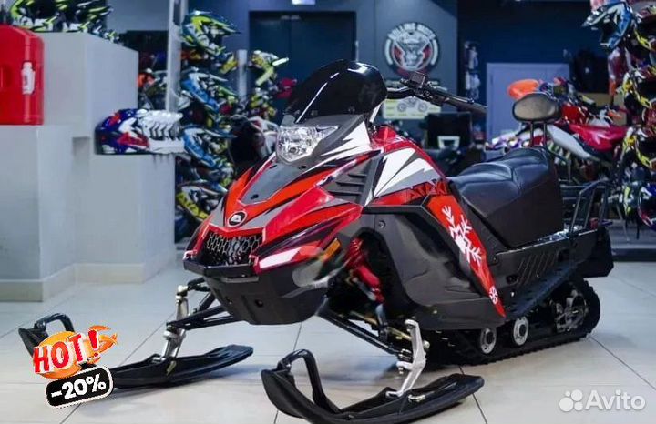 Снегоход ataki WD 300 витрина