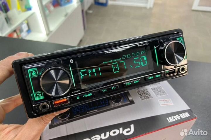 Магнитола 1din Pioneer