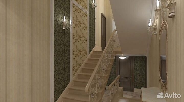 Поклейка обоев