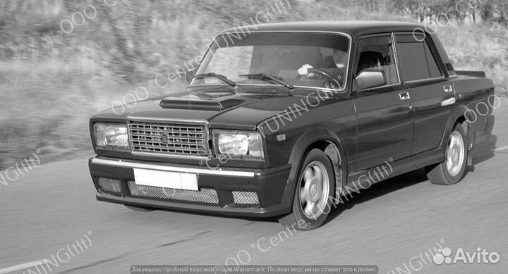 Бампер ваз 2107