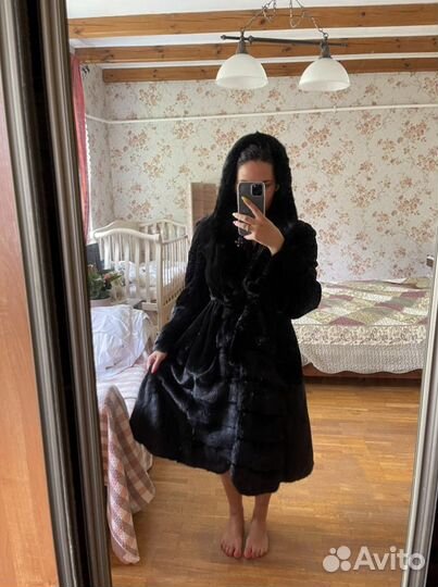 Шуба норковая