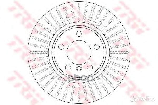 DF8050 диск тормозной передний 330 mm BMW F30