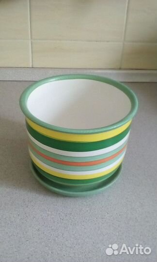 Горшок керамический