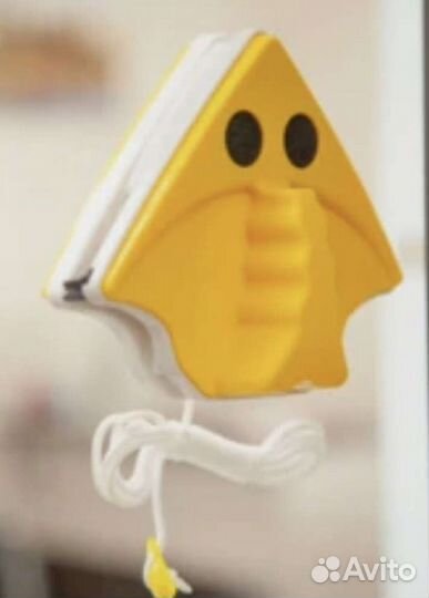 Магнитная щетка для окон двусторонняя