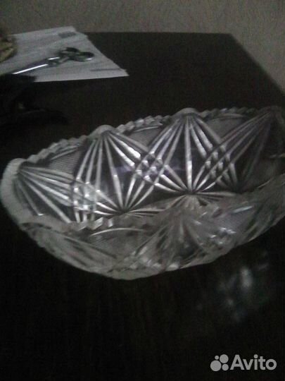 Хрустальная салатница