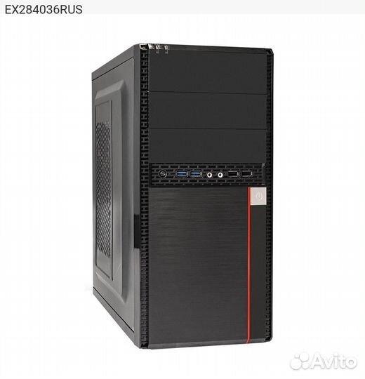 Корпус Exegate BA-204U Minitower 450Вт чёрный, EX2