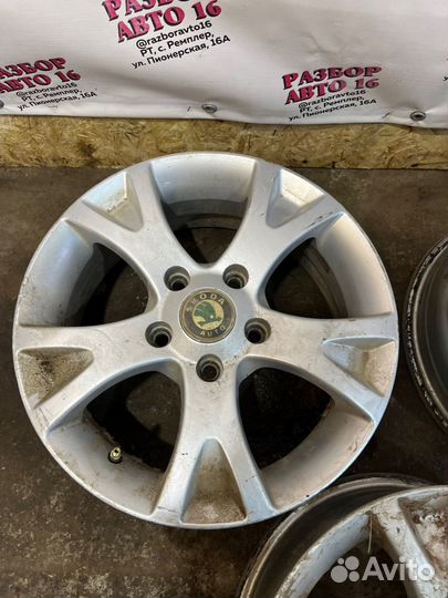 Диски R15 Skoda Octavia