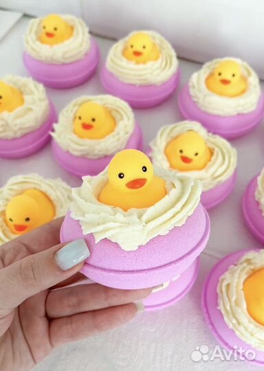 Бомбочки для ванны «утёнок»
