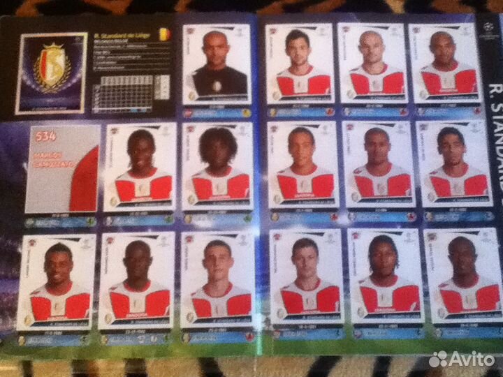 Альбом с наклейками uefa champions league 2009-10