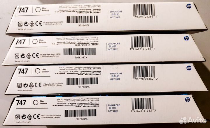 Картридж HP 747 P2V87A 2022 Год