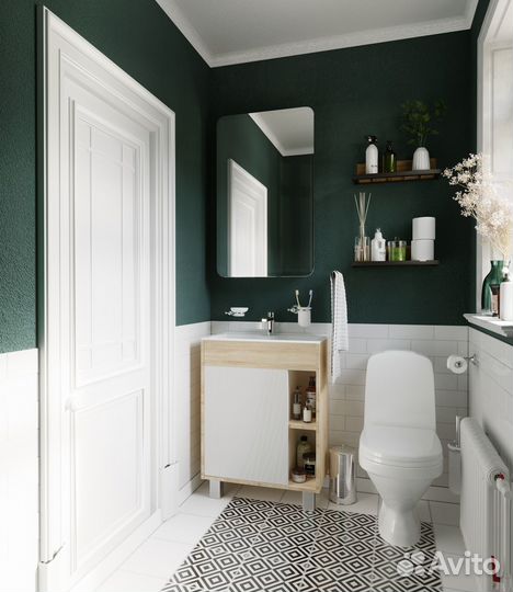 Раковина с тумбой