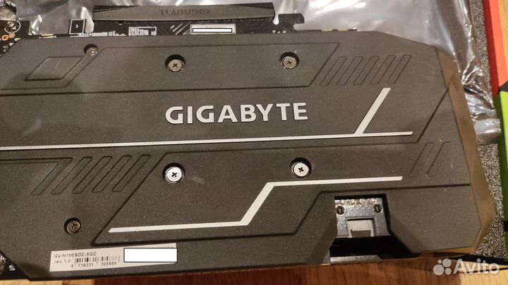 Видеокарта Gigabyte gtx 1660 super 6gb