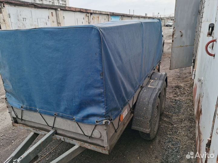 Прицеп двухосный трейлер