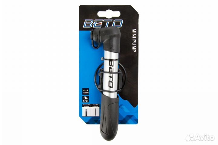 Насос велосипедный TL 67 алюм. мини