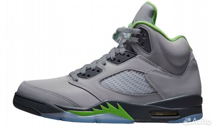 Air Jordan 5 green bean