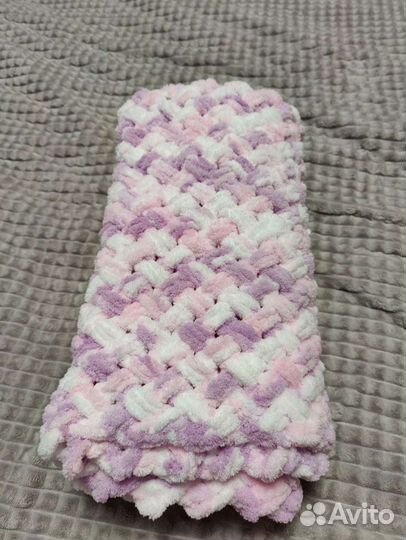 Плед детский плюшевый