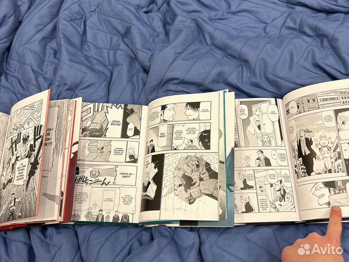 Манга стальной алхимик