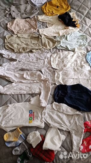 Вещи для новорожденных пакетом