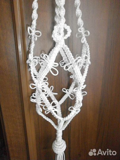 Кашпо макраме