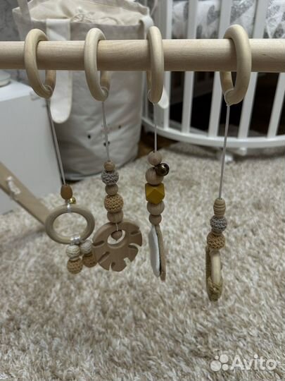 Стойка деревянная монтессори