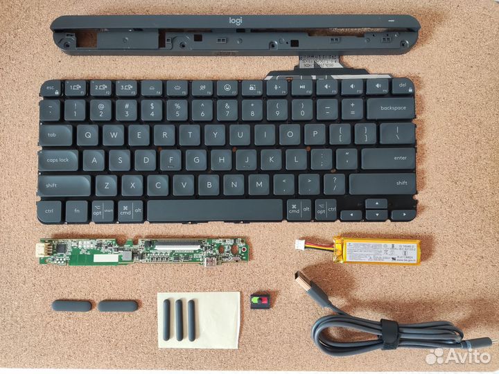 Запчасти клавиатур Logitech MX, Keys, Craft