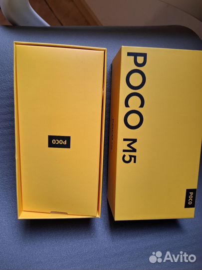 Коробка от смартфона poco m5