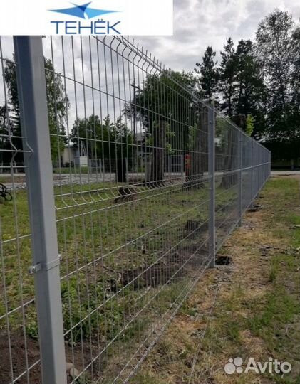 Забор сетка 3D