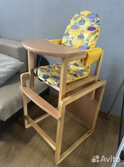 Стульчик детский для кормления (трансформер)