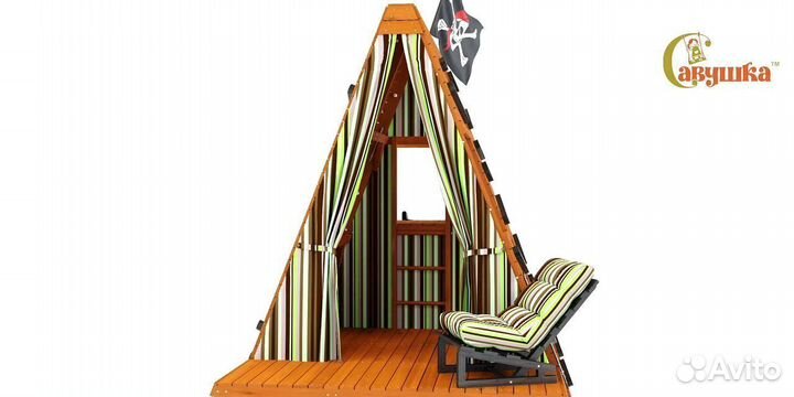 Новый детский спортивный комплекс для дачи