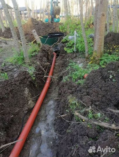 Установка канализации септик под ключ