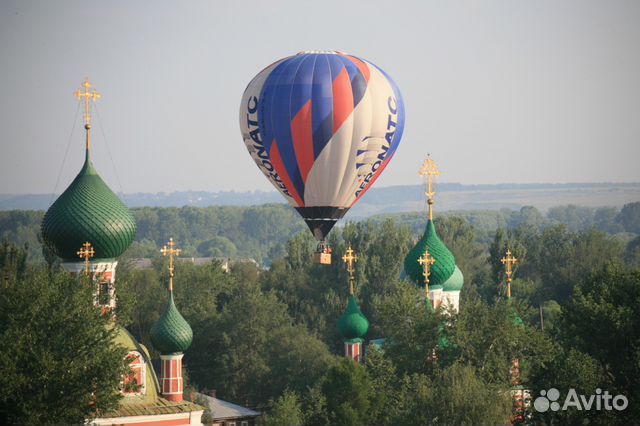 Полет на воздушном шаре, 1 человек