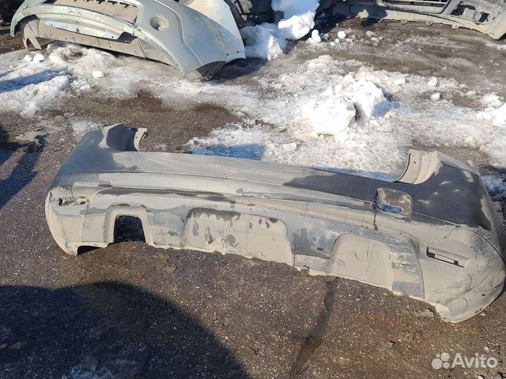 Бампер задний renault Duster неокрашенный