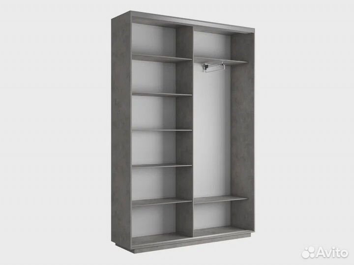 Шкаф-купе с фoтопeчaтью «Экспресс» 2-x двеpный