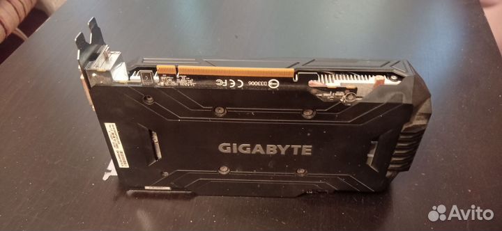 Видеокарта gigabyte GeForce GTX 1060 3G,gaming-3G