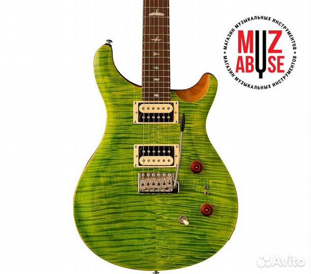 PRS SE Custom 24-08 Electric Guitar Eriza Verde