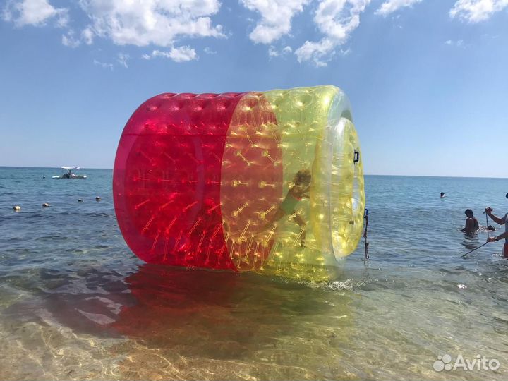 Аттракцион водные роллы б/у