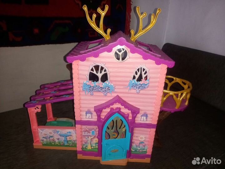 Дом Оленя enchantimals и дом Зайца