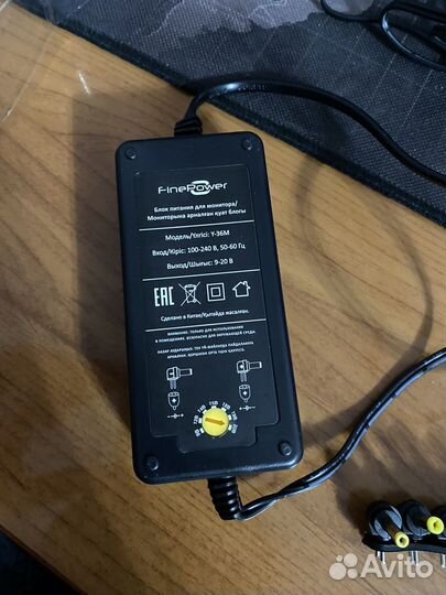 Блок питания для монитора или ноутбука