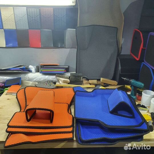 Ева,eva коврики 3D- комплект в салон