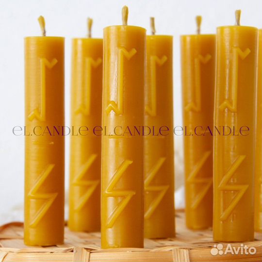 Руническая свеча «Очищение и восстановление»