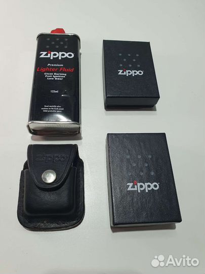 Зажигалка Zippo Gold Cash 29555 комплект