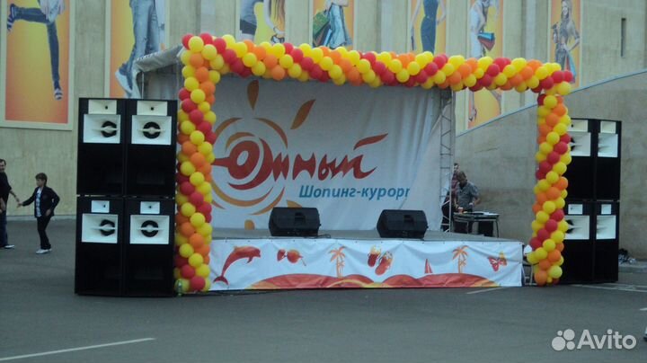 Аренда сцены и подиума в Казани: 6x4м, 5x3 м