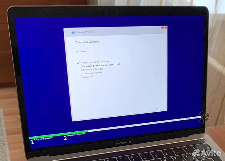 Ремонт ноутбуков, установка windows
