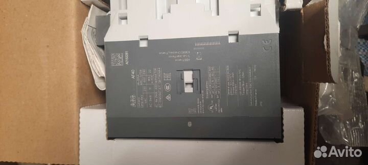 Контактор abb 40а