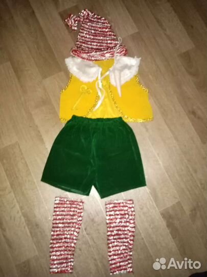 Новогодний костюм буратино