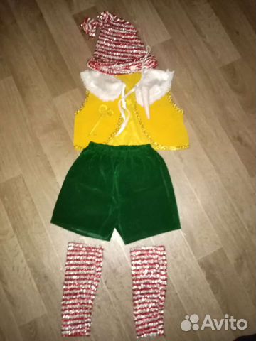 Новогодний костюм буратино